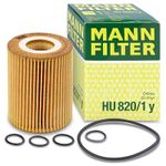 MANN-FILTER Ölfilter HU 820/1 y Motorölfilter,Filter für Öl OPEL,CHEVROLET,VAUXHALL,Corsa D Schrägheck (S07),ZAFIRA B (A05),Meriva A (X03)