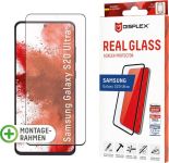 Displex »DISPLEX Real Glass Panzerglas für Samsung Galaxy S20 Ultra (6,9), 10H Tempered Glass, mit Montagerahmen, Full Cover« für Samsung Galaxy S20 Ultra, Displayschutzglas, 1 Stück