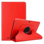 Cadorabo Tablet Hülle für Samsung Galaxy Tab 3 (10,1" Zoll) P5200 in MOHN ROT Book Style Schutzhülle OHNE Auto Wake Up mit Standfunktion und Gummiband Verschluss
