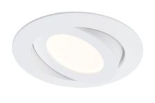 LED Einbauleuchte, Ø 10,6 cm, 4,8 W, Weiß