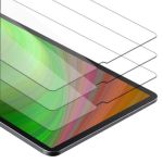 Cadorabo 3x Panzer Folie für Samsung Galaxy Tab S5e (10.5" Zoll) SM-T725N Schutzfolie in KRISTALL KLAR 3er Pack Gehärtetes (Tempered) Display-Schutzglas in 9H Härte mit 3D Touch Kompatibilität