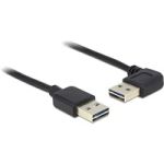 EASY-USB 2.0 Kabel, USB-A Stecker > USB-A Stecker 90°
