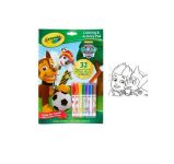 Crayola® Zeichenschablone »Malbuch und Stifte kreativ Malset Paw Patrol -20x29cm-«