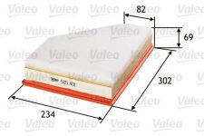 VALEO Luftfilter für BMW 3 1 ALPINA D3 X1 X3