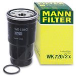 MANN-FILTER Kraftstofffilter WK 720/2 x Leitungsfilter,Spritfilter TOYOTA,MAZDA,SUBARU,Yaris Schrägheck (_P9_),AVENSIS Kombi (T25)