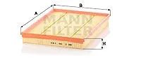 Mann Filter Luftfilter Bmw: X5 C36145
