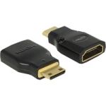 mini HDMI-C Stecker > HDMI-A Buchse 4K, Adapter