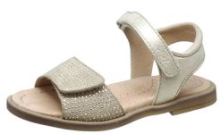 Clic »Clic! 8984 Sandalen aus Leder für Mädchen mit Straßsteinchen beige« Sandalette