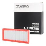 RIDEX Luftfilter 8A0186 Motorluftfilter,Filter für Luft SMART,FORTWO Coupe (451),FORTWO Cabrio (451)