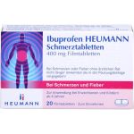 IBUPROFEN Heumann Schmerztabletten 400 mg 20 St.
