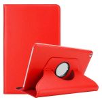 Cadorabo Tablet Hülle für Huawei MediaPad T1 10 (10,0" Zoll) in MOHN ROT Book Style Schutzhülle OHNE Auto Wake Up mit Standfunktion und Gummiband Verschluss