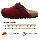 AFS-Schuhe »26900« Hausschuh für Damen aus Filz mit Fußbett, Made in Germany