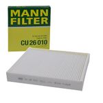 MANN-FILTER Innenraumfilter CU 26 010 Filter, Innenraumluft,Pollenfilter VW,AUDI,MERCEDES-BENZ,Polo Schrägheck (6R1, 6C1)