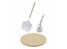 Rösle Barbecue Pizza-Set 3-tlg. Weiß|Hellgrau