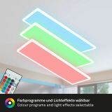 Ultraflaches RGB/W-LED Panel mit Backlight, 42 cm, 1x LED, 22 W, 3000 lm, weiß