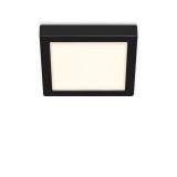 LED Deckenleuchte, 22,5 cm, 16,5 W, Schwarz