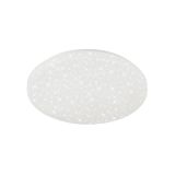 Sternenhimmel LED Deckenleuchte, Ø 38,5 cm, 18 W, Weiß