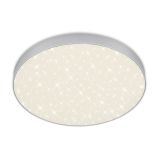 STERNENHIMMEL LED Deckenleuchte, Ø 38,7 cm, 24,5 W, Silber