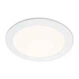 LED Einbauleuchte, Ø 17 cm, 9,6 W, Weiß