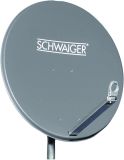 SPI800.1 Aluminium - Anthrazit Offset Antenne