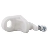 toom Rückwandverbinder Kunststoff weiß 22 x 17,5 x 23 mm 4 Stück