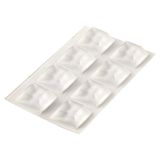 toom Rutschstopper quadratisch transparent 8 Stück