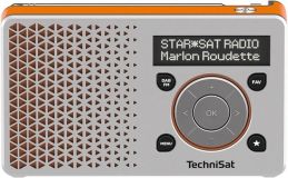 TechniSat DIGITRADIO 1 Silber Orange Küchen-Radio