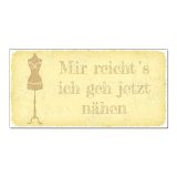 Vintageschild mit Wunschtext 200 x 100mm pastellgelb