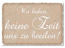 Retroschild mit Wunschtext A4 cappuccino