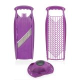 Börner Reibe und Welle-Waffel PowerLine - mit Fruchthalter - Lila