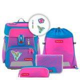 Schulranzen-Set SPACE NEON Kolibri Kaja 5-teilig