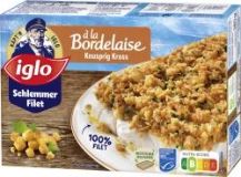 Iglo Schlemmer Filet à la Bordelaise knusprig kross