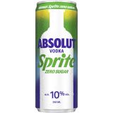 Absolut Vodka Sprite Zero Sugar 0,25L