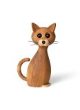 Spring Copenhagen Big Lucky - Große Katze Holzfigur