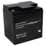 multipower MP30-12C 12V 30Ah Bleiakku Zyklentyp