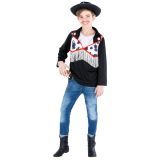 Jungenkostüm Cowboy Hemd Sheriff - 152 (12-14 Jahre)