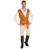 Herrenkostüm Bauer aus dem Mittelalter - XXL