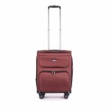 Stratic Bendigo Light + 4-Rollen Kabinentrolley 54 cm - redwine