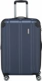 Travelite City 4-Rollen-Trolley 68 cm - marine