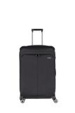 Travelite PRIIMA Trolley L 4-Rollen, erweiterbar Schwarz