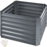 Hochbeet Artemisia 360l verzinkt 80x80x57cm - grau