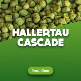 Hopfenpellets Hallertau Cascade 1 kg