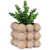 House Nordic Bubbles Pflanzentopf - brown - 13,5 x 13,5 x 13 cm