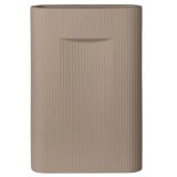 House Nordic Grooves Vase - brown - 8,5 x 24 x 35,5 cm