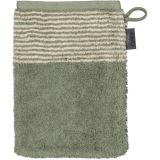 Cawö Two-Tone Waschhandschuh - field - 16x22 cm