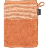 Cawö Two-Tone Waschhandschuh - kupfer - 16x22 cm