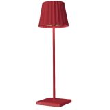 Sompex TROLL 2.0 Outdoor-Tischleuchte - rot - Ø 11 cm - 38x10x10 cm
