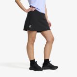 Rise 2-in-1 Skirt Damen Black, Größe:3XL - Damen > Hosen > Shorts