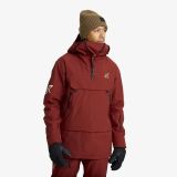 Halo 2L Insulated Ski Anorak Herren Fired Brick, Größe:S - Skijacken