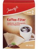 Jeden Tag Kaffeefilter Größe 2